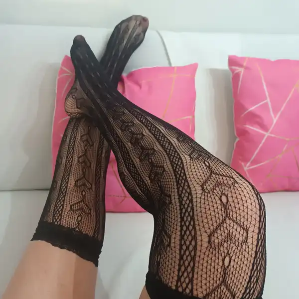 Koronkowe pończoszki sexiii
