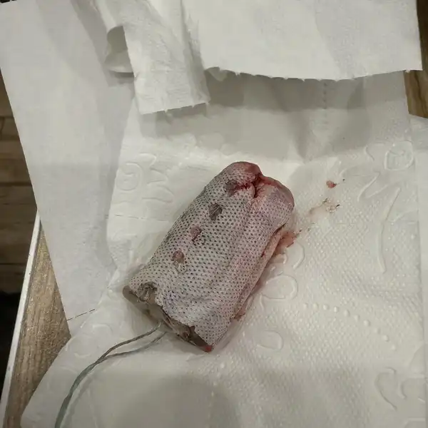 Tampony i podpaski z calego tygodnia
