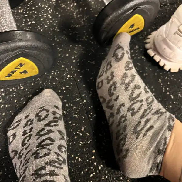 Buty po siłowni i skarpetki