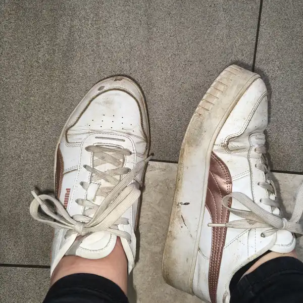 Stare śmierdzące buty puma