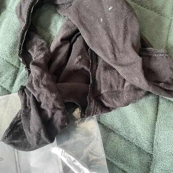 Majtki ciężarnej po 2 dniach