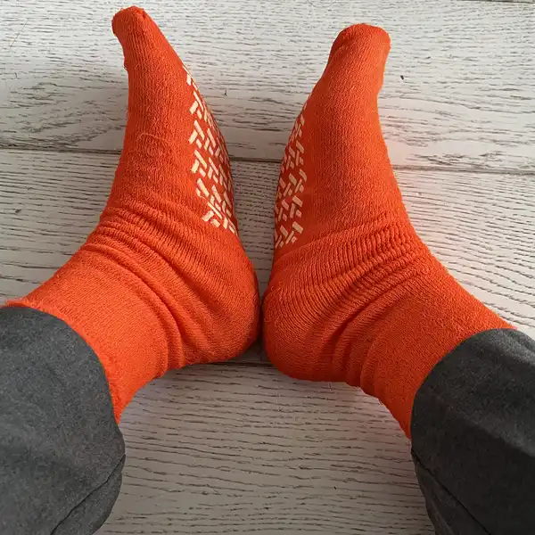 Ultra przepocone skarpetki