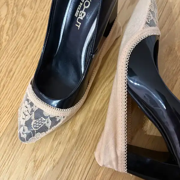 Skarpetki stópki, koronka